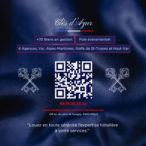 Apartamento Grand Baigné De Soleil Avec Parking Saint-Raphaël